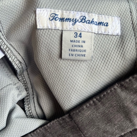 Tommy Bahama Mens Size 34 Gray Casual Summer Shorts - Picture 7 of 7